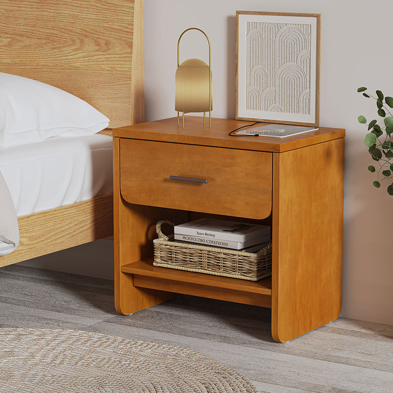 Rosalee 2 - Drawer Nightstand with Built-in Outlets