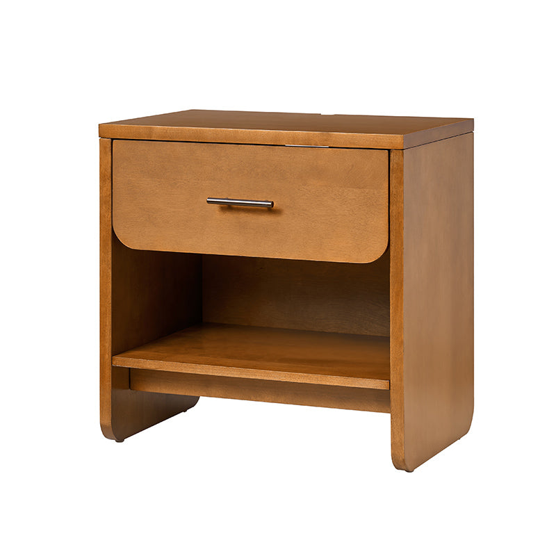 Rosalee 2 - Drawer Nightstand with Built-in Outlets