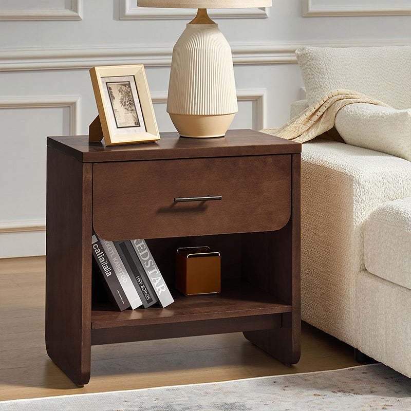 Rosalee 2 - Drawer Nightstand with Built-in Outlets