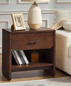 Rosalee 2 - Drawer Nightstand with Built-in Outlets