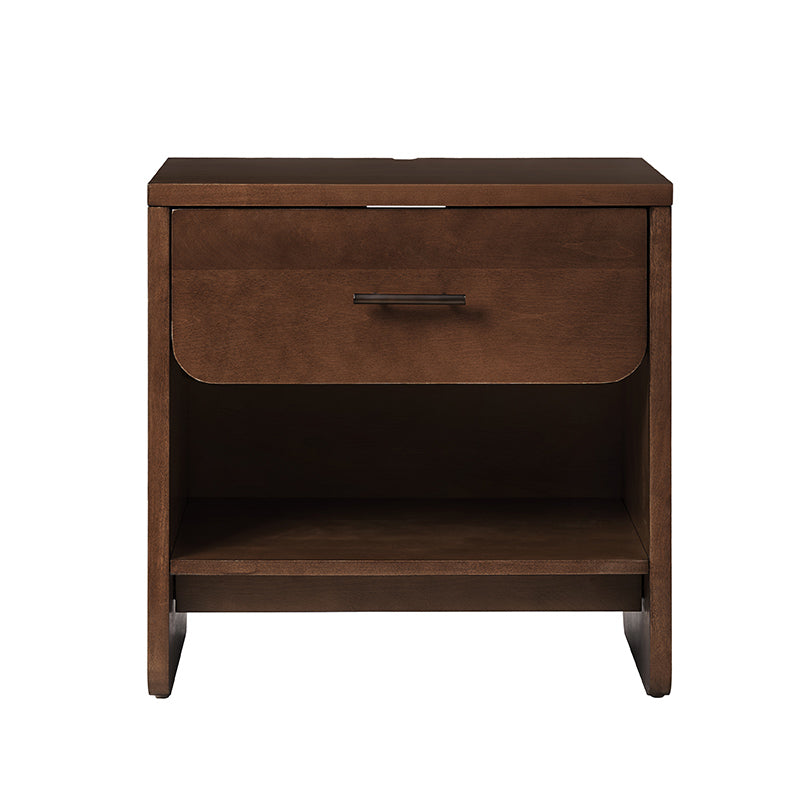 Rosalee 2 - Drawer Nightstand with Built-in Outlets