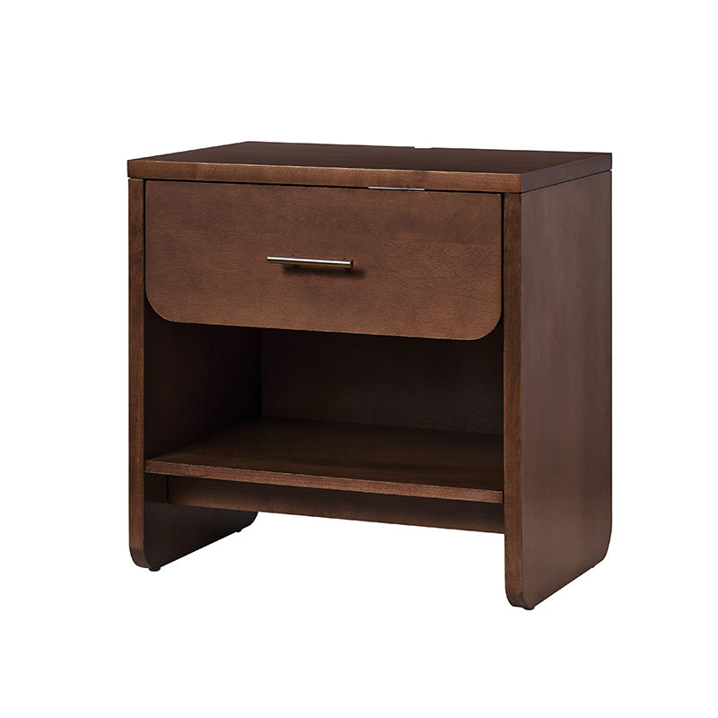 Rosalee 2 - Drawer Nightstand with Built-in Outlets