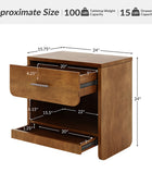 Rosalee 2 - Drawer Nightstand with Built-in Outlets