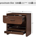 Rosalee 2 - Drawer Nightstand with Built-in Outlets