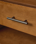 Yoel Hidden Drawer Nightstand with Built-in Outlets(Optional Types)