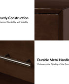 Yoel Hidden Drawer Nightstand with Built-in Outlets(Optional Types)