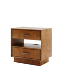 Yoel Hidden Drawer Nightstand with Built-in Outlets