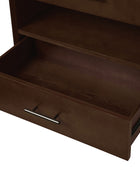 Yoel Hidden Drawer Nightstand with Built-in Outlets(Optional Types)