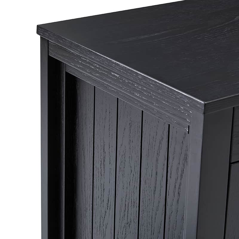 Simona 3-Drawer Nightstand with Built-In Power Outlet