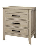 Simona 3-Drawer Nightstand with Built-In Power Outlet