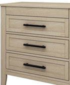 Simona 3-Drawer Nightstand with Built-In Power Outlet