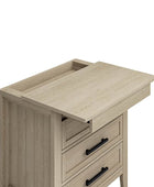 Simona 3-Drawer Nightstand with Built-In Power Outlet