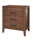 Simona 3-Drawer Nightstand with Built-In Power Outlet