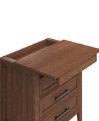 Simona 3-Drawer Nightstand with Built-In Power Outlet