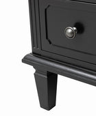 Transitional Wood Nightstand with Drawers and Power Outlet(Optional Types)