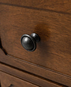 Transitional Wood Nightstand with Drawers and Power Outlet(Optional Types)