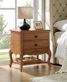 Nina Traditional Modern Exquisite Nightstand with Hidden Drawer