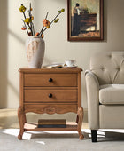 Nina Traditional Modern Exquisite Nightstand with Hidden Drawer