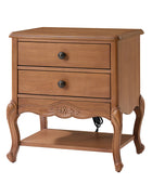 Nina Traditional Modern Exquisite Nightstand with Hidden Drawer