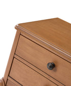 Nina Traditional Modern Exquisite Nightstand with Hidden Drawer