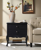 Nina Traditional Modern Exquisite Nightstand with Hidden Drawer