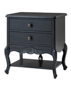 Nina Traditional Modern Exquisite Nightstand with Hidden Drawer