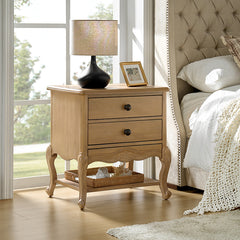 Nina Traditional Modern Exquisite Nightstand with Hidden Drawer