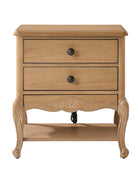 Nina Traditional Modern Exquisite Nightstand with Hidden Drawer