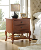 Nina Traditional Modern Exquisite Nightstand with Hidden Drawer