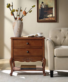 Nina Traditional Modern Exquisite Nightstand with Hidden Drawer