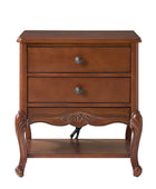 Nina Traditional Modern Exquisite Nightstand with Hidden Drawer