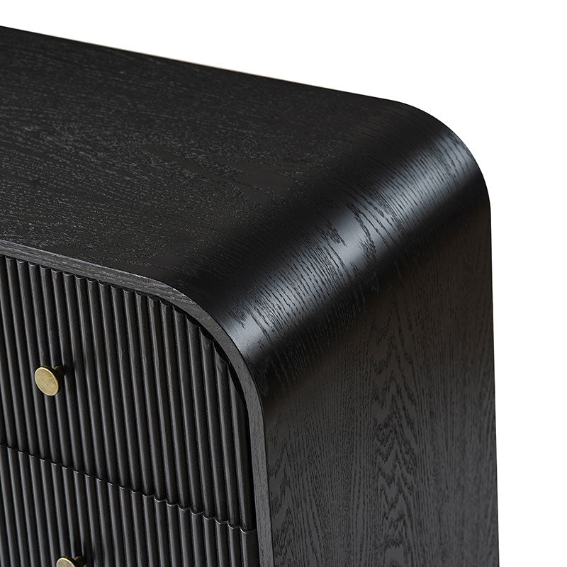 Albert Yanick 27" Tall 3-Drawer Nightstand