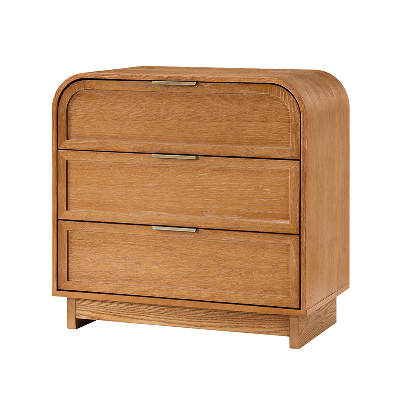 Albert Yanick 3-Drawer Nightstand