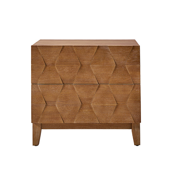 Kamu 2 - Drawer End Table Chest with Built-in Outlets(Optional Types)