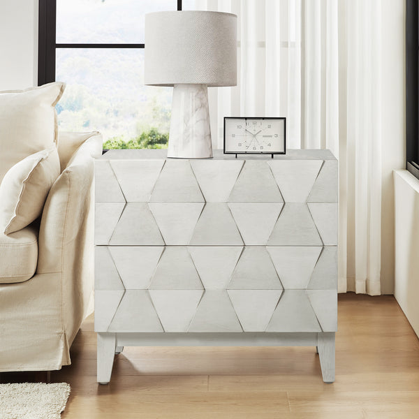 Kamu 2 - Drawer End Table Chest with Built-in Outlets(Optional Types)