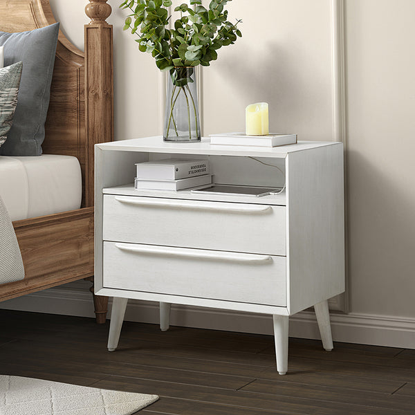 Lillian Stone Manor And Ivory Wash Small Drawer Nightstand From Caracole