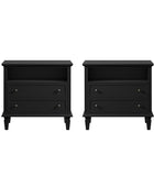 Galatea 2 - Drawer Solid Wood End Table Chest(Optional Types)