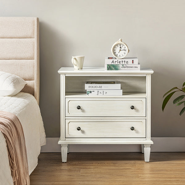 Galatea 2 - Drawer Solid Wood Nightstand Chest(Optional Types)