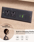 Lorenz Transitional 3-Drawer Nightstand with Charging Station(Optional Types)