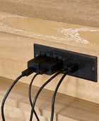 Lorenz Transitional 3-Drawer Nightstand with Charging Station(Optional Types)