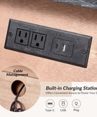 Lorenz Transitional 3-Drawer Nightstand with Charging Station(Optional Types)