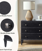 Lorenz Transitional 3-Drawer Nightstand with Charging Station(Optional Types)