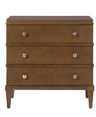 Lorenz Transitional 3-Drawer Nightstand with Charging Station(Optional Types)