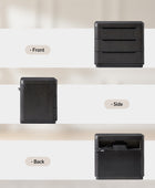 Yolanda Large 3-Drawer Nightstand with Hidden Storage(Optional Types)