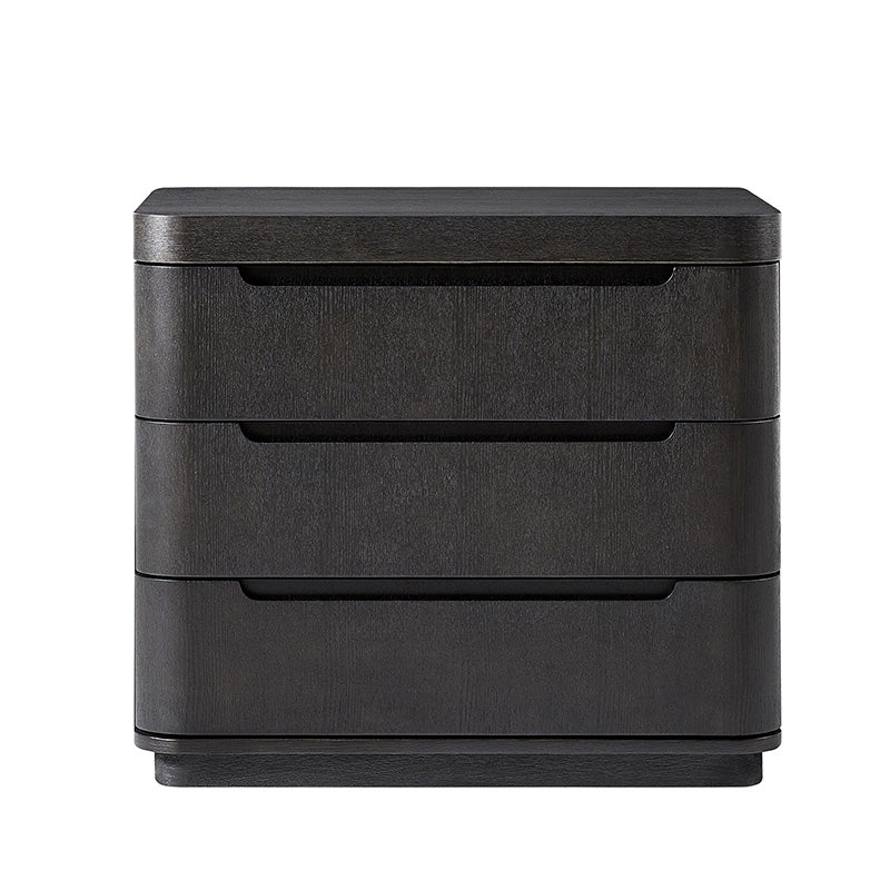 Yolanda Large 3-Drawer Nightstand with Hidden Storage