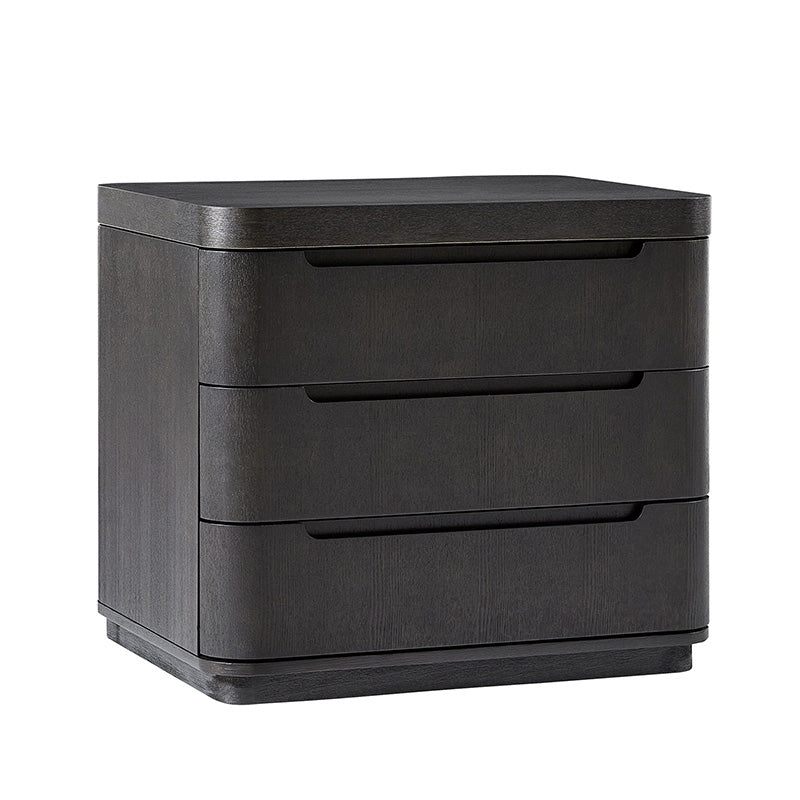 Yolanda Large 3-Drawer Nightstand with Hidden Storage