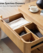 Yolanda Large 3-Drawer Nightstand with Hidden Storage(Optional Types)