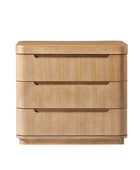 Yolanda Large 3-Drawer Nightstand with Hidden Storage