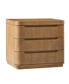 Yolanda Large 3-Drawer Nightstand with Hidden Storage(Optional Types)