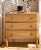 Modern End Table with Power Outlet & Curved Design